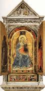 Fra Angelico The Linaioli Tabernacle painting